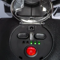 AIYAPLAY Motocicletă Electrică pentru Copii 3-8 Ani, 2 Motoare 12V, Roți Ajutătoare Detașabile, 30 kg, Galben(m-13)