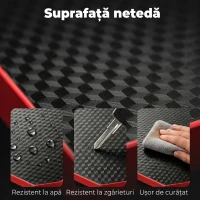 HOMCOM Birou în L cu Prize, 128 cm cu Suport Monitor(m-7)