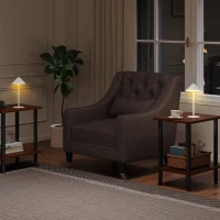 HOMCOM LED-Tafellamp met USB-Kabel, Touch-Schakelaar, Metaal, Oplaadbaar, Wit(m-8)