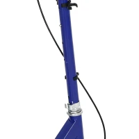 AIYAPLAY Trottinette enfants 3 à 8 ans, trottinette pliable à 2 roues LED roues lumineuses, 4 réglages en hauteur, bleu(m-13)