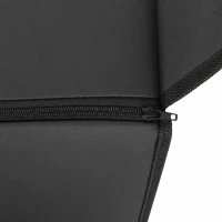 PawHut Dog Car Seat Cover, Waterproof Dog Travel Hammock w/ Non-Slip & Anti-Scratch Surface, Mesh Window and Pockets, Blue(m-12)