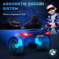AIYAPLAY Mașinuță Electrică BMW M4 pentru Copii, Albastră(m-6)