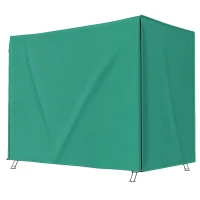 Outsunny 220 x 125cm Three-Seater Swing Chair Protective Cover - Green(m-15)