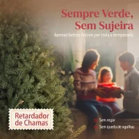 HOMCOM Árvore de Natal Artificial 210 cm com 2641 Ramos e Base Metálica Dobrável Realista e Frondosa Verde(m-4)