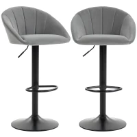 HOMCOM stool counter backs(m-15)