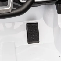 AIYAPLAY Voiture Électrique Enfants 12V Mercedes-Benz SL500, 3-5 km/h, 2 Moteurs, Télécommande 2,4G, pour 3-5 Ans, Blanc(m-8)