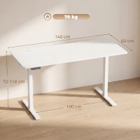HOMCOM large rise table rising(m-3)
