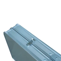 Outsunny Table de Camping Pique-Nique Pliante Aluminium 4 Places en Valise(m-8)