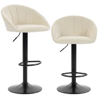 HOMCOM stool counter backs(m-1)