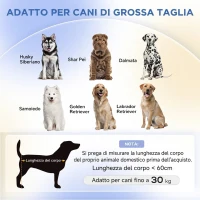 PawHut Divano per Cani di Taglia Grande con Cuscino Sfoderabile, in Poliestere e Legno, 98x67x25 cm, Grigio Scuro(m-4)