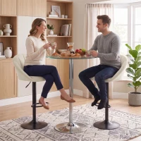 HOMCOM stool counter backs(m-8)
