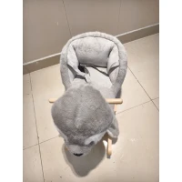 AIYAPLAY Baby Rocking Horse, Seal Rocking Animal with Sounds and Belt for Toddlers 12-36 Months,(m-14)