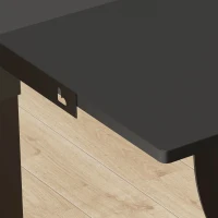 HOMCOM Mesa de Dibujo Inclinable 0°-85°, Escritorio de Dibujo Regulable en Altura con Tope Antideslizante, Estructura de Acero, Negro(m-9)