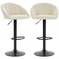 HOMCOM stool counter backs(m-15)