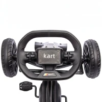 HOMCOM Kart cu Pedale pentru Copii 3-8 Ani, cu Scaun Reglabil(m-9)