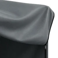 Outsunny 220 x 125cm Three-Seater Swing Chair Protective Cover - Grey(m-12)