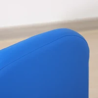 HOMCOM 2 In 1 Toddler Sofa Chair,  48 x 44 x 41 cm, for Game Relax Playroom, Blue(m-8)