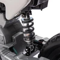 AIYAPLAY Moto elétrica infantil moto cross para crianças de 3 a 6 anos 2 motores 12V velocidade 5 km/h 109,5x60x72,5cm rosa(m-9)