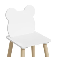 AIYAPLAY 3-Piece Kids Table and Chairs Set with Convertible Desk and Storage Grid, Kids Activity Table for Nursery, Playroom(m-13)