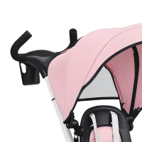 AIYAPLAY 6 in 1 Foldable Kids Trike with Adjustable Parent Handle & Canopy for Ages 1-5, Pink(m-10)