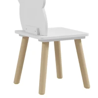 AIYAPLAY 3-Piece Kids Table and Chairs Set with Convertible Desk and Storage Grid, Kids Activity Table for Nursery, Playroom(m-11)