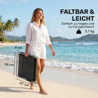 Outsunny Ligstoel liggen ligbank voor buiten stoel relax lounger lounger voor in het bad tweebenig 4 kleuren(m-6)