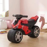 AIYAPLAY Draisienne pour Enfant, Vélo d'Équilibre avec Musique et Roues Extra-Larges, pour Filles et Garçons 18-36 Mois, Rouge(m-2)