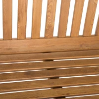 Outsunny Hollywoodschommel tuinschommel bank schommel 2-zitter lariks 240 kg(m-11)