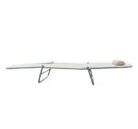 Outsunny Ligstoel liggen ligbank voor buiten stoel relax lounger lounger voor in het bad tweebenig 4 kleuren(m-7)