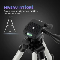 Outsunny Télescope Astronomique 70 mm, Télescope Réfracteur 100X/50X/30X avec 3 Oculaires, Monture AZ 300 mm, 76x76x133cm, Blanc(m-6)