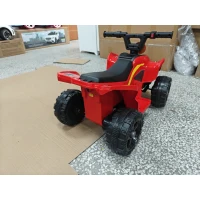 AIYAPLAY ATV Electric pentru Copii 18-48 Luni, 6V, 2 km/h, Sarcină 25 kg, Roșu(m-10)