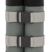 Outsunny Set 4 Pesi per Gazebo Riempibili con Sabbia fino a 12 kg, in Tessuto Oxford 168D, 20x10x43 cm, Nero e Grigio(m-8)