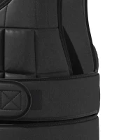 HOMCOM Gewichtsvest 10 kg, verstelbaar trainingsvest met uitneembare gewichten, zwart(m-11)