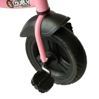 HOMCOM Baby Trike, Toddler Tricycle with Adjustable Seat, Children Ride on Toys 3 Wheels Bike with Bell for Kids 1.5-4 Years, Pink(m-8)