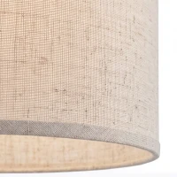 HOMCOM Vloerlamp met afstandsbediening, in hoogte verstelbaar, stoffen kap, metalen standaard, instelbare helderheid, voetschakelaar, zwart(m-13)