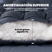 Outsunny Esterilla de Camping Plegable Portátil con Correas Antideslizante para Cama de Camping Tienda Viajes Gris Oscuro(m-4)