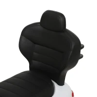 AIYAPLAY Porteur Enfants 3 en 1 Mercedes-Benz sous Licence, Garde-Corps, Espace de Rangement, Klaxon, 83x40x90cm, Blanc(m-12)