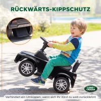 AIYAPLAY LAND ROVER DISCOVERY jeździk, samochodzik z klaksonem i odgłosami silnika, schowek pod siedzeniem 18-36 miesięcy Czarny(m-6)