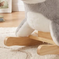 AIYAPLAY Baby Rocking Horse, Seal Rocking Animal with Sounds and Belt for Toddlers 12-36 Months,(m-9)