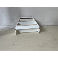 AIYAPLAY Estante Montessoriana Infantil 3-8 Anos em Forma de Urso com 4 Prateleiras em Madeira, 50x15x97 cm, Branco(m-2)