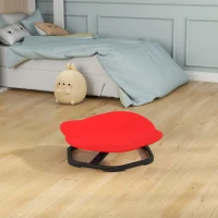 AIYAPLAY Planet-Shaped-kids Swivel Chair, Sensory Spinning Chair for Balance, Coordination Training, Red(m-10)