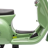 AIYAPLAY Elektrische kindermotor 6 V met zijwieltjes, lithiumaccu, softstart, muziek, USB, koplamp en claxon(m-9)