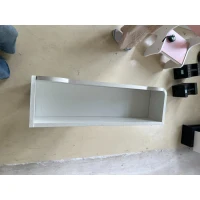 AIYAPLAY Estante Montessoriana Infantil 3-8 Anos em Forma de Urso com 4 Prateleiras em Madeira, 50x15x97 cm, Branco(m-4)