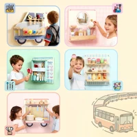 AIYAPLAY Montessori Busy Board Sensorisches Spielzeug im Truck-Design ab 3 Jahre(m-5)