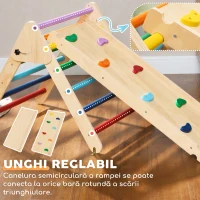 AIYAPLAY Joc de Cățărare pentru Copii 18-48 Luni, Multicolor(m-6)