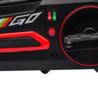 HOMCOM Elektrische go-kart voor kinderen, 3-5 km/u, met 2 instelbare snelheden, veiligheidsgordel en EVA-wielen, 3-8 jaar(m-10)