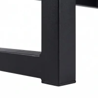 HOMCOM Tv-meubel voor tv's tot 55 inch, modern tv-lowboard met verstelbare planken, wit(m-12)