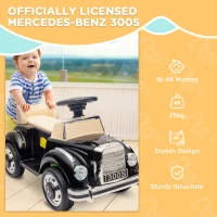 AIYAPLAY Foot to Floor Ride on Sliding Car Mercedes-Benz 300S Licensed for 18-48 months(m-6)