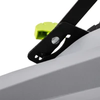 Outsunny Handmatige veegmachine met 68 cm veegbreedte, 24 L opvangbak, verstelbare inklapbare handgreep en 3-borstelsysteem(m-10)