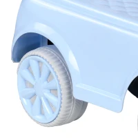 AIYAPLAY Foot To Floor Ride On Car Sliding Car w/ Air Horn, Anti-Over-Backwards, 18 to 36 Months - Light Blue(m-11)